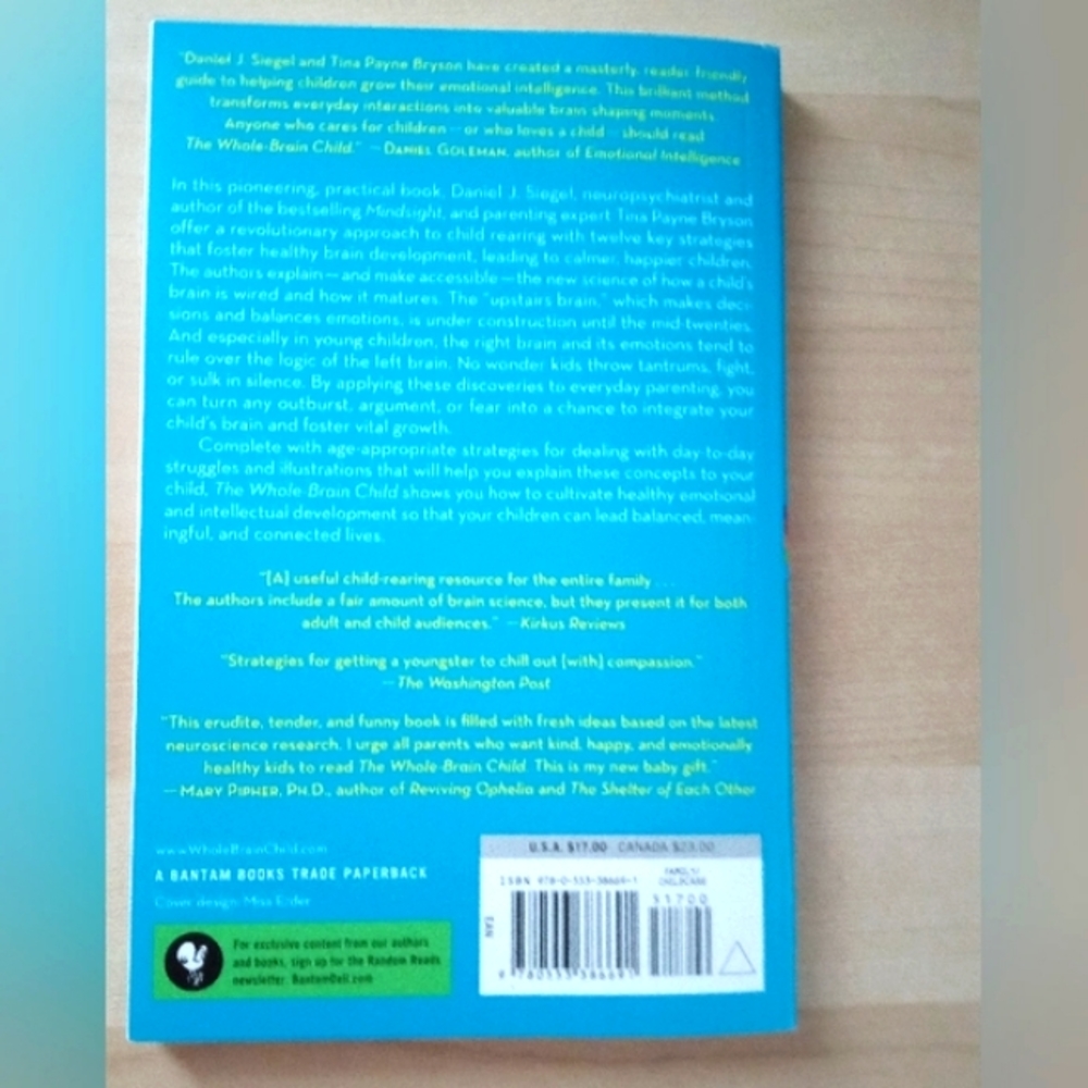 'The Whole Brained Child' by Daniel J. Siegel, M.D.,And Tina Payne Bryson, PH.D. - Picture 4 of 6